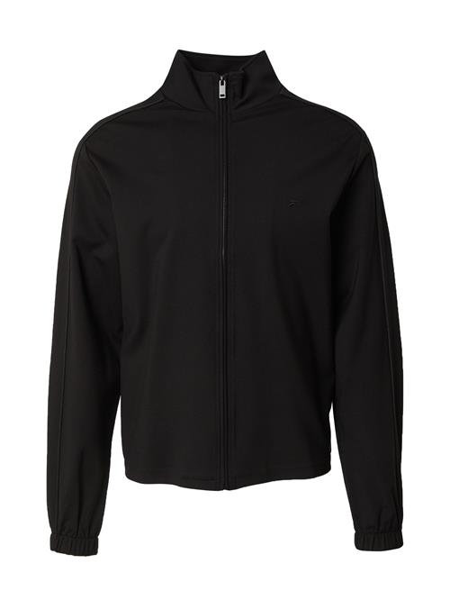 DAN FOX APPAREL Sweatjakke 'Tino'  sort