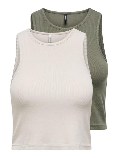 ONLY Overdel 'ONLBelia'  lysebeige / oliven