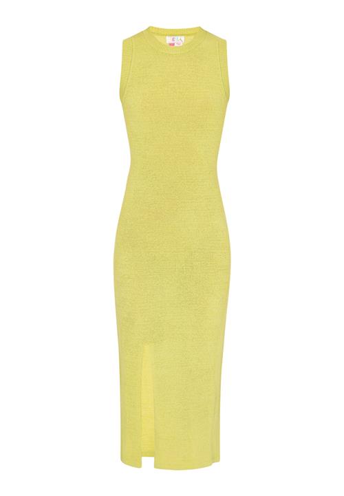 IZIA Strikkjole 'Boho'  sennep