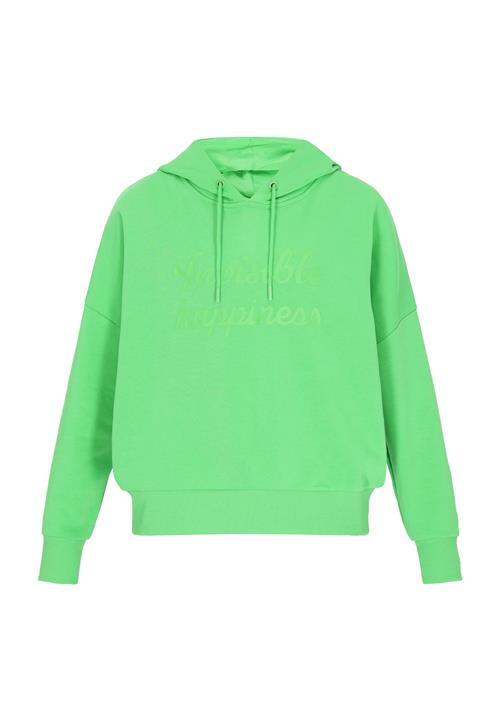 MYMO Sweatshirt 'Back To School'  neongrøn