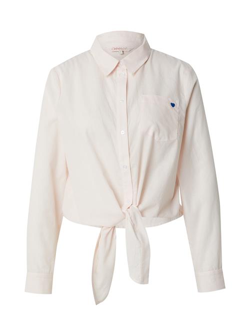 ONLY Bluse 'ONLLECEY JULIE'  lyserød / hvid