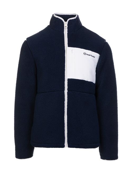 Sergio Tacchini Funktionsfleecejakke 'WHITMAN BORG'  navy / hvid