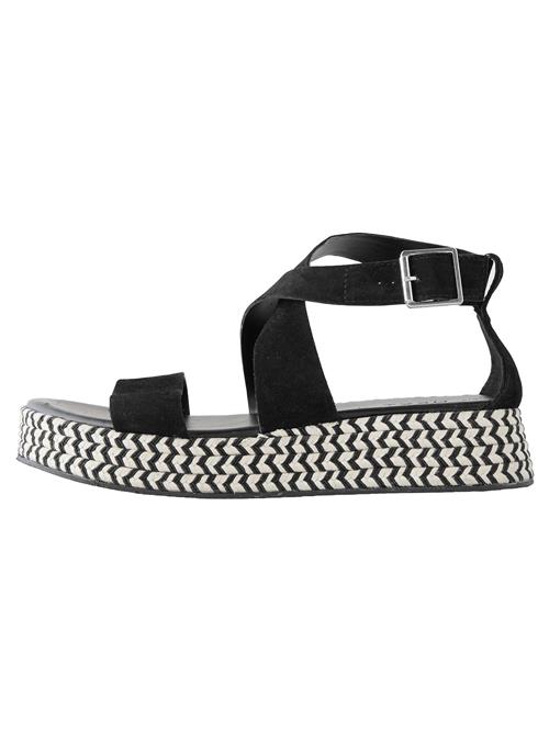 Next Sandaler  sort / hvid