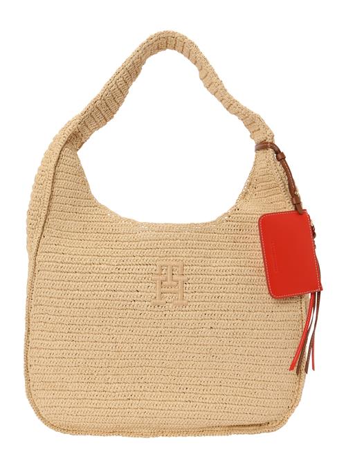 TOMMY HILFIGER Shopper  beige / rød