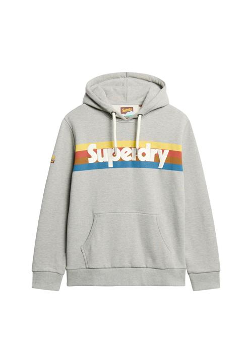 Superdry & Co Sweatshirt  blå / cognac / grå-meleret / hvid