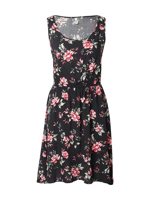 ONLY Kjole 'ONLNova'  grøn / knaldrød / sort