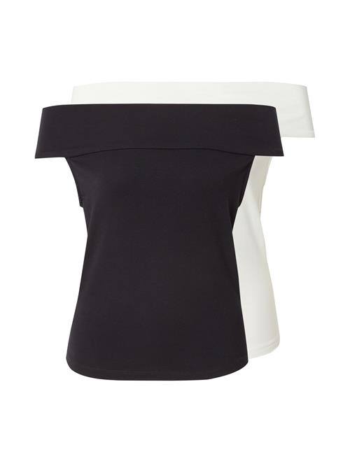 studioselect Shirts 'Dana'  sort / hvid