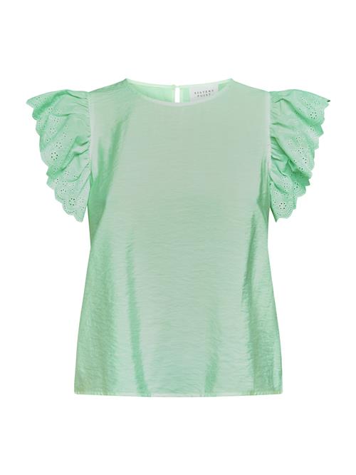 SISTERS POINT Bluse 'VIDAR'  lysegrøn