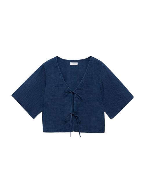 MANGO Bluse 'NAXOS'  blå