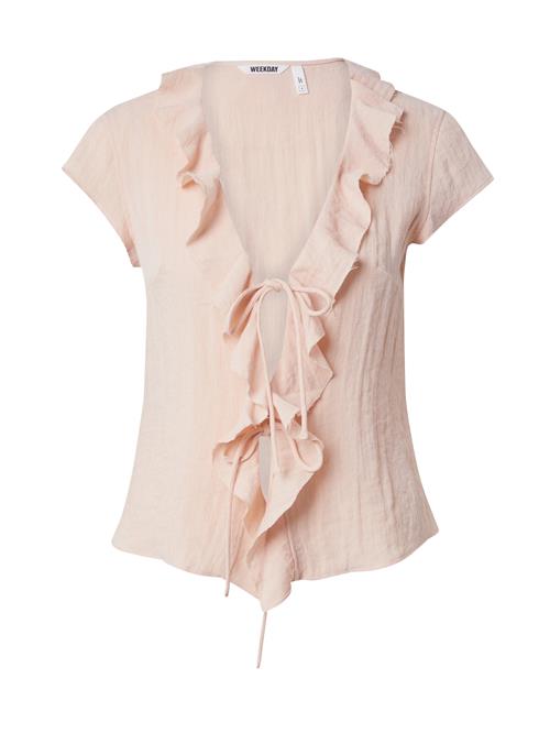 WEEKDAY Bluse 'Liv'  lyserød