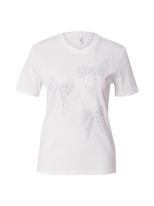 ONLY Shirts 'ONLGry'  sølv / hvid