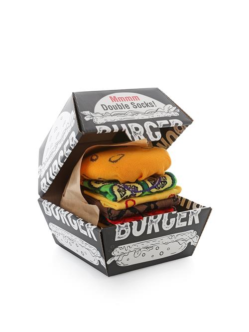 Crea Socks Sokker 'Hamburger'  blandingsfarvet