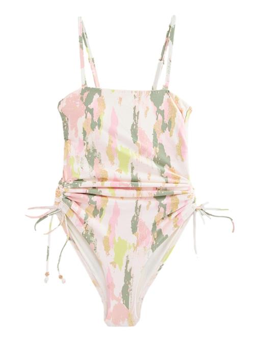 Next Badedragt  guld / grøn / lyserød / hvid