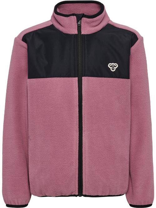 Hummel Funktionsfleecejakke  lilla / sort