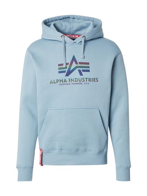 ALPHA INDUSTRIES Sweatshirt  navy / basalgrå / gran / carminrød