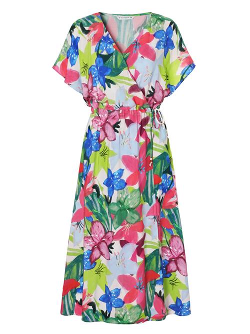 TATUUM Kjole 'Amani'  royalblå / lyseblå / lime / fuchsia