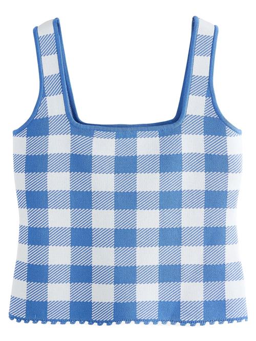 Next Sticktop  blå / hvid