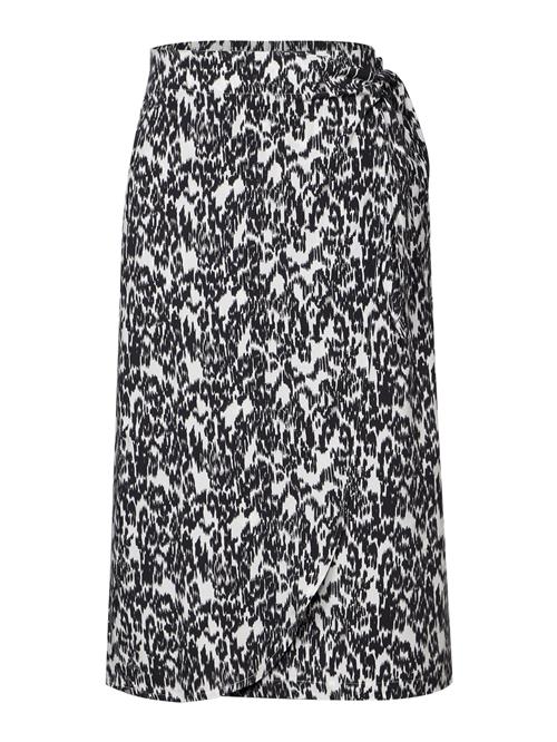 CECIL Nederdel  beige / sort