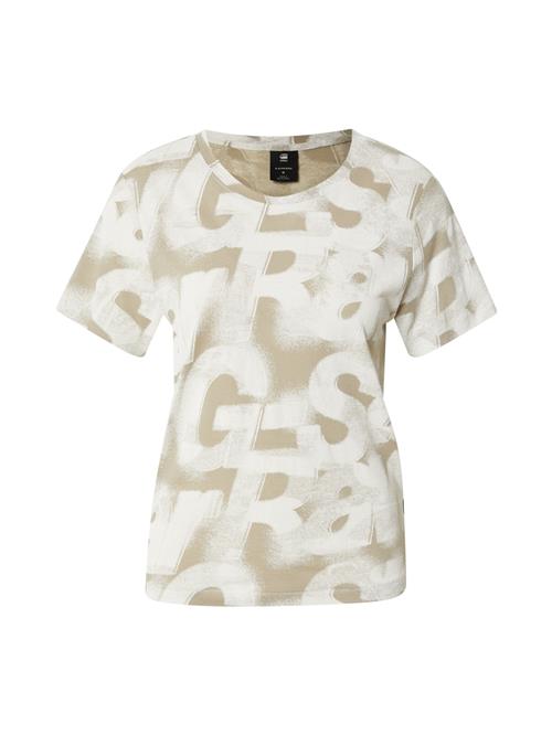 G-STAR Shirts  mørkebeige / hvid