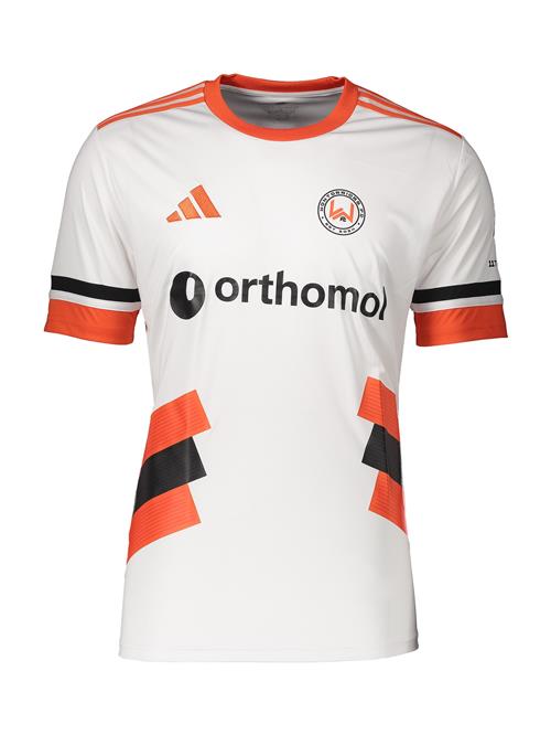 ADIDAS PERFORMANCE Fodboldtrøje 'Wontorriors FC 2025'  orange / rød / sort / hvid