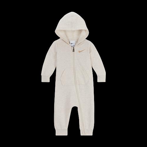 Nike Baby Essentials-heldragt med hætte til babyer (0-9 M) - hvid