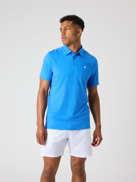Björn Borg Ace Mesh Panel Polo Shirt Blå, L