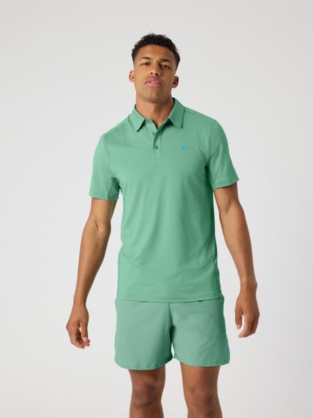Björn Borg Ace Mesh Panel Polo Shirt Grøn, S