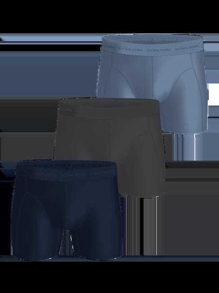 Björn Borg Microfiber Boxers 3-pack Sort, S