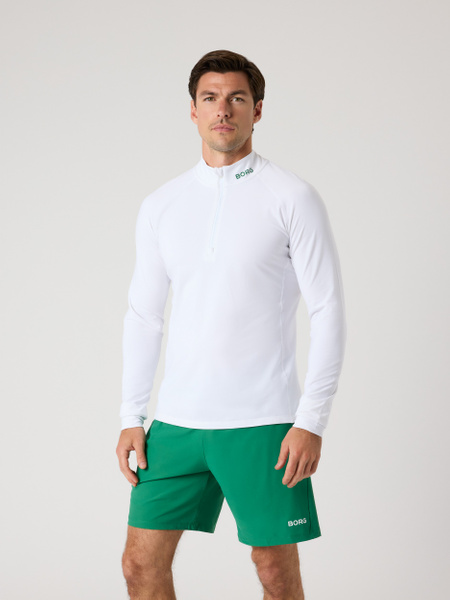 Björn Borg Borg Golf Midlayer Half Zip Hvid, S