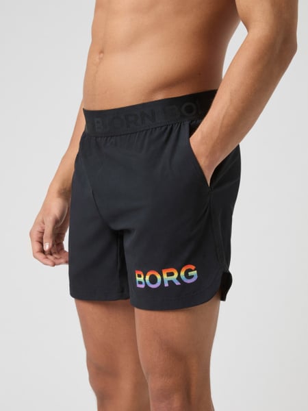 Björn Borg Borg Shorts 6 Inch Sort, XXL