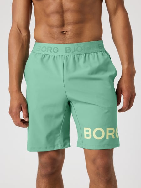 Björn Borg Borg Shorts 9 Inch Grøn, L