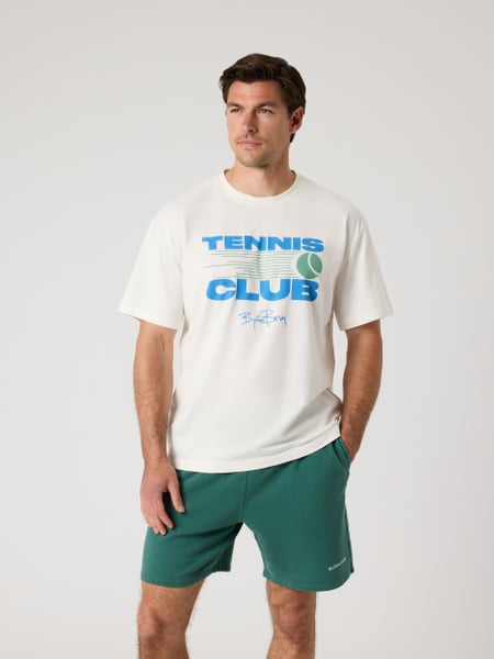 Björn Borg Borg Classic Print T-shirt Hvid, M