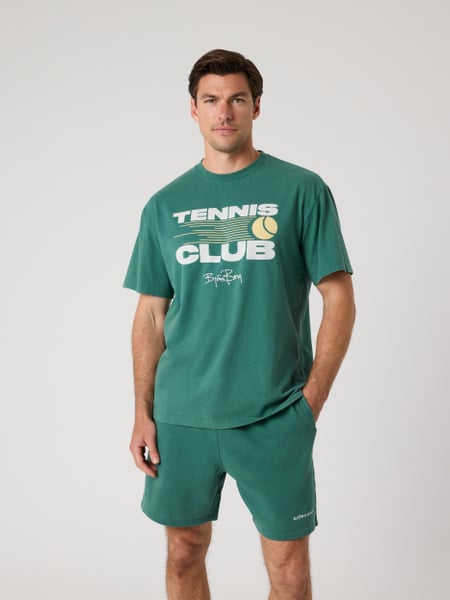 Björn Borg Borg Classic Print T-shirt Grøn, XL