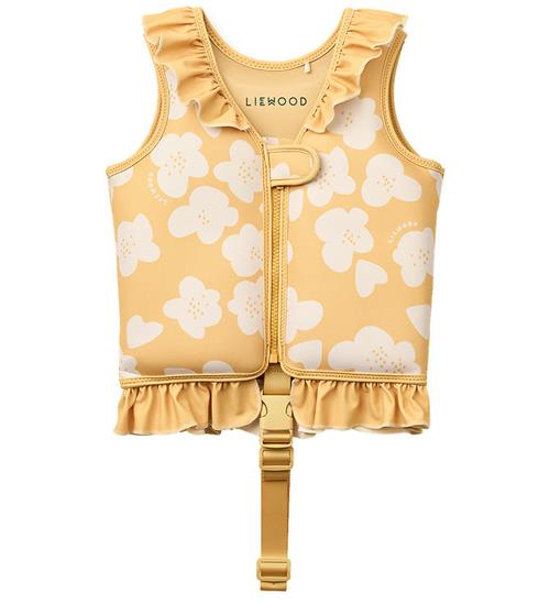 Liewood Svømmevest - 11-15 kg - Dove - Flower/Lemon yellow