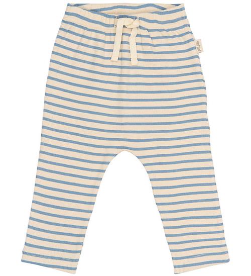 Petit Piao Bukser - Rib/Modal - PPSky - Infinity Striped