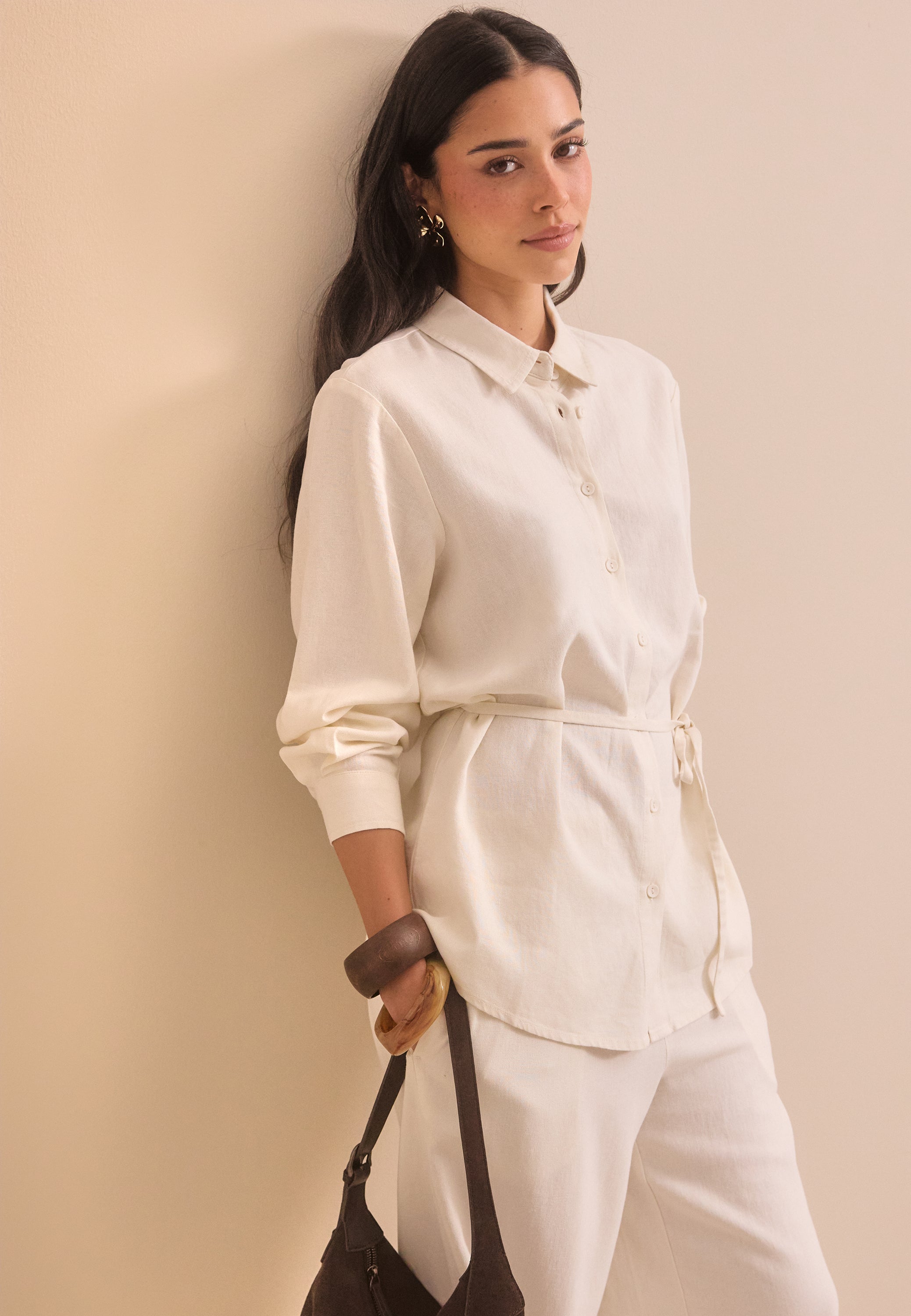 BUBBLEROOM Linen Shirt