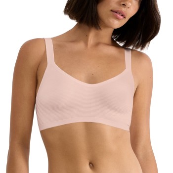 Sloggi BH ZERO Feel Air Bralette Lyserosa Small Dame