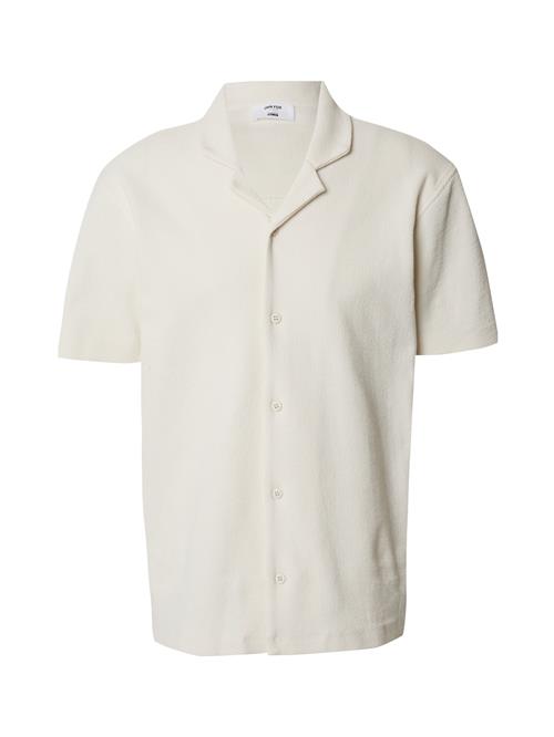 DAN FOX APPAREL Skjorte 'Leon'  offwhite