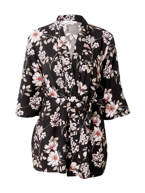 ABOUT YOU Bluse  blandingsfarvet / sort