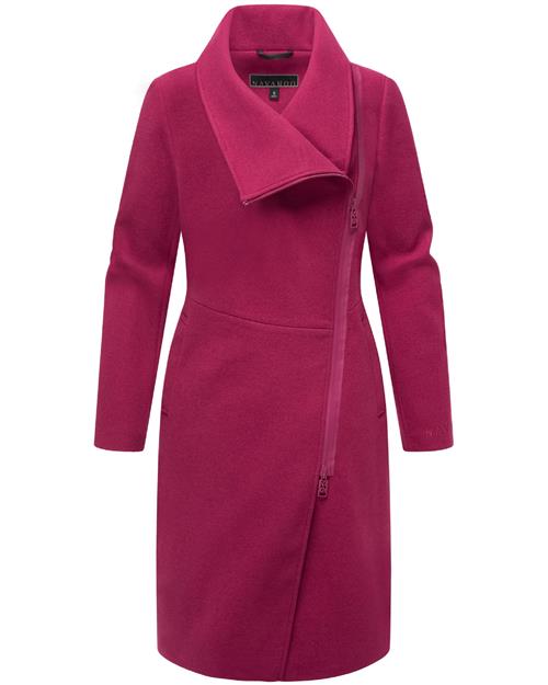 NAVAHOO Overgangsfrakke 'Samtrose'  lyserød