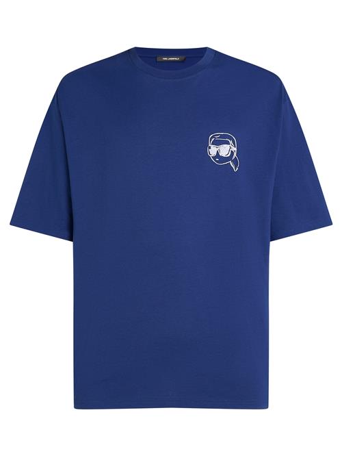 Karl Lagerfeld Bluser & t-shirts  mørkeblå / hvid