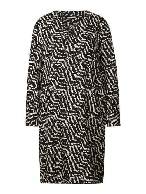 STREET ONE Kjole  sort / hvid