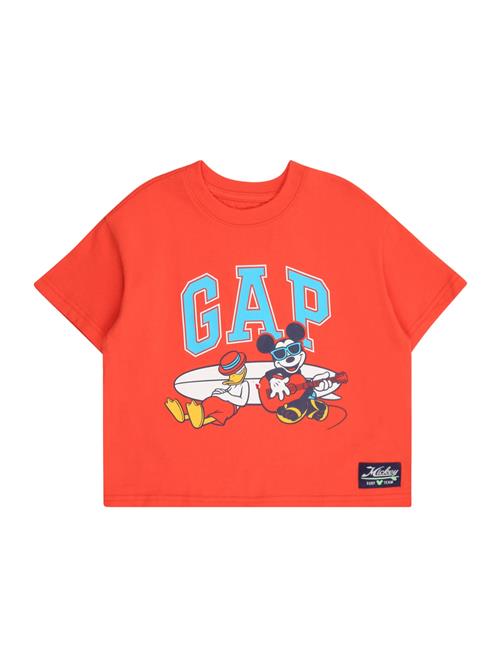 GAP Shirts 'DIS MICKEY'  lyseblå / gul / lys rød / hvid