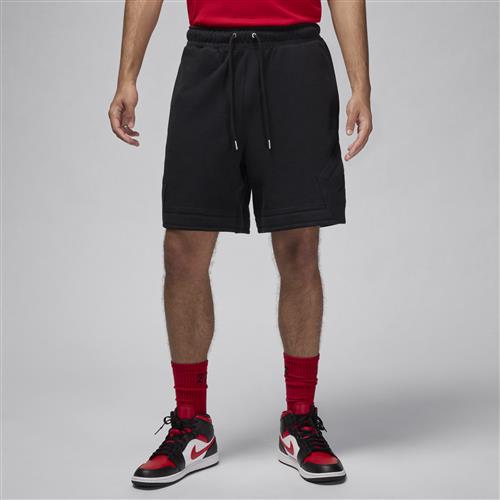 Jordan Flight Fleece Diamond-shorts til mænd - sort