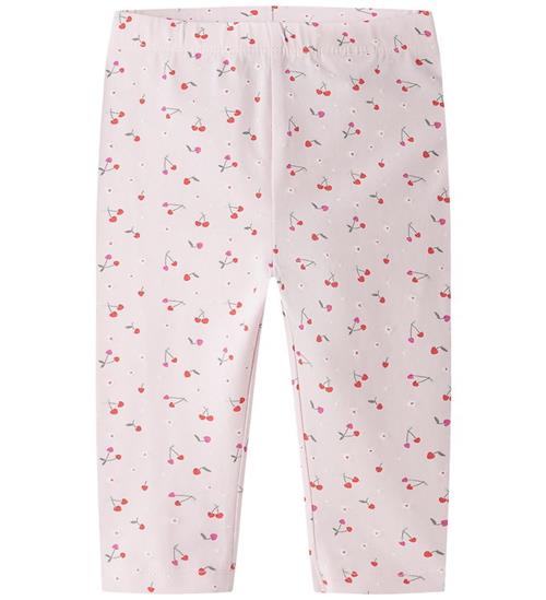 Name It Leggings - NmfVivian - Cradle Pink/Heart Cherries