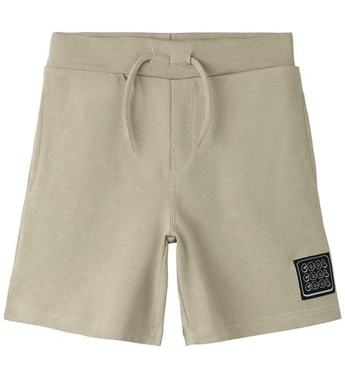 Name It Sweatshorts - NkmFresno - Aluminium
