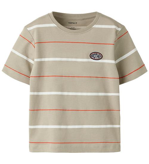 Name It T-shirt - NmmFritz - Aluminum