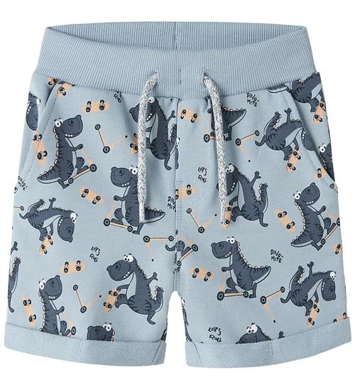 Name It Sweatshorts - NmmVermo - Blue Fog/Dion Skater