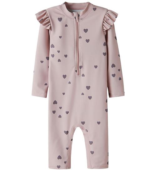 Name It Badeheldragt - 3/4 - NmfZippa - Burnished Lilac