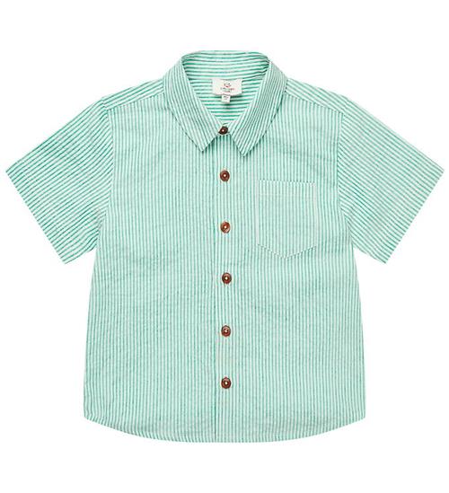 Copenhagen Colors Skjorte - Sharp Green/Cream